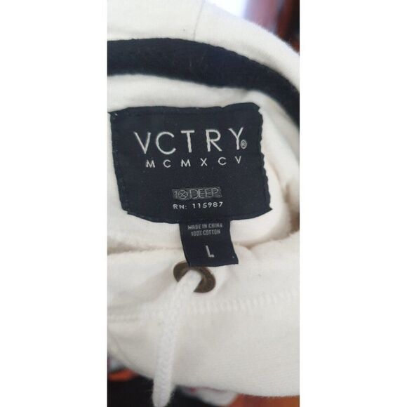 10 Deep VCTRY SPORT USA Fleece Men’s Hoodie Size L - Picture 8 of 12